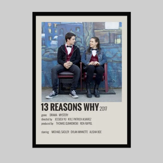 13 Reasons Why Wall Poster