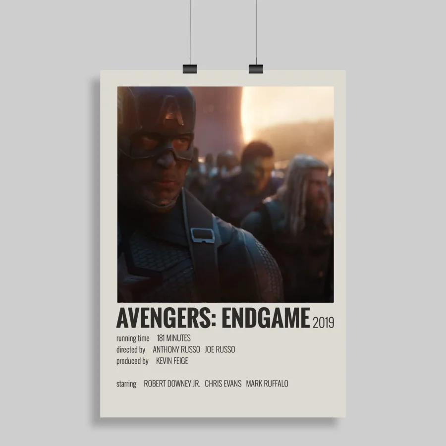 Avengers Endgame Wall Poster