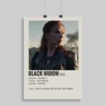 Black Widow Wall Poster