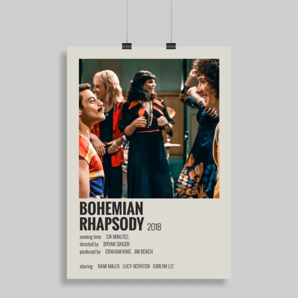 Bohemian Rhaspody Wall Poster