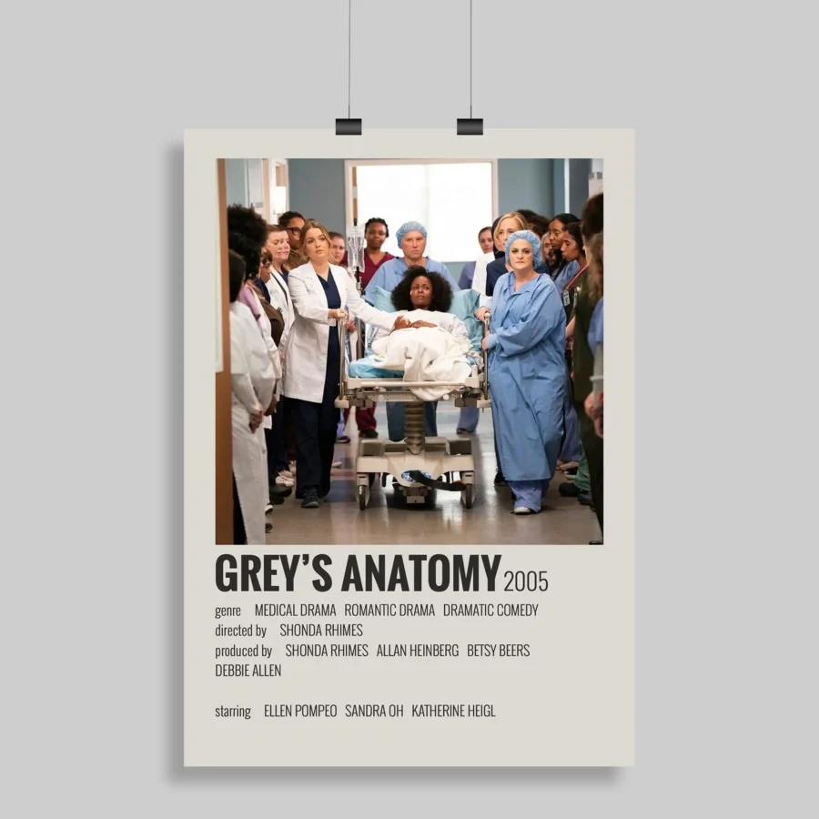 Grey's Anatomy Wall Poster