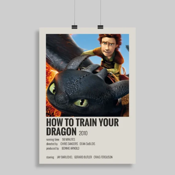 How to train your Dragon Wall Poster