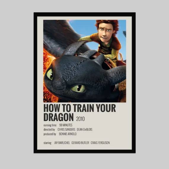 How to train your Dragon Wall Poster