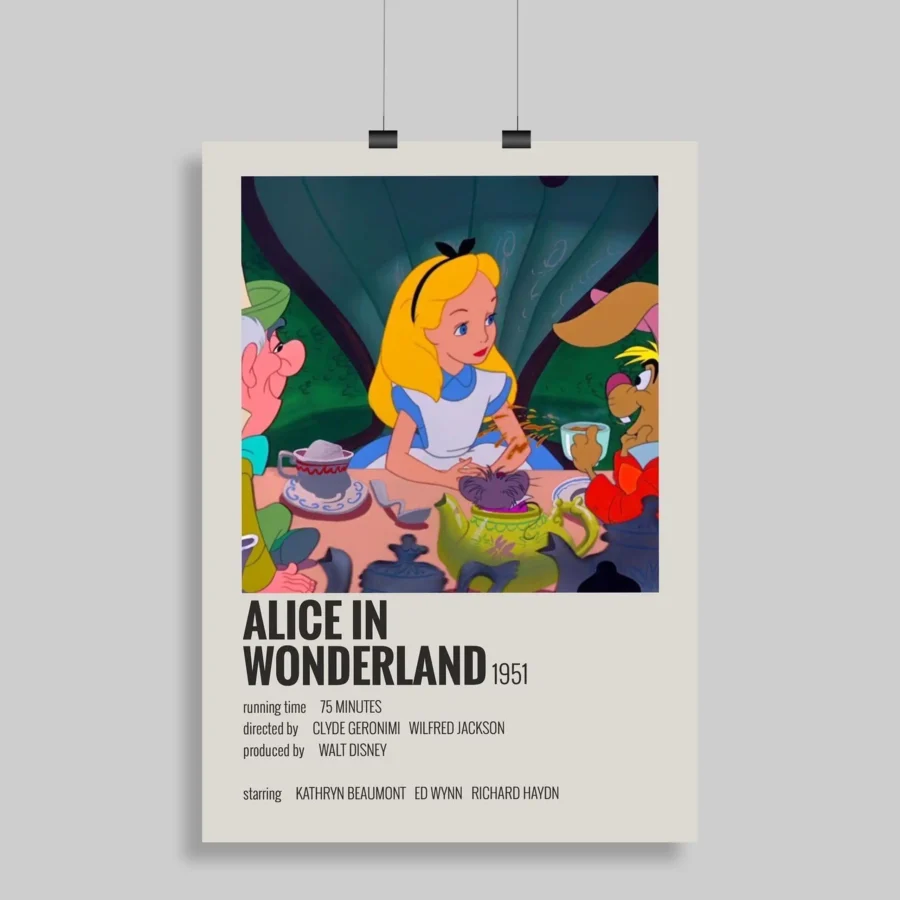 Alice in Wonderland Wall Poster