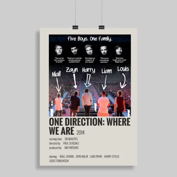 One Diretion Wall Poster