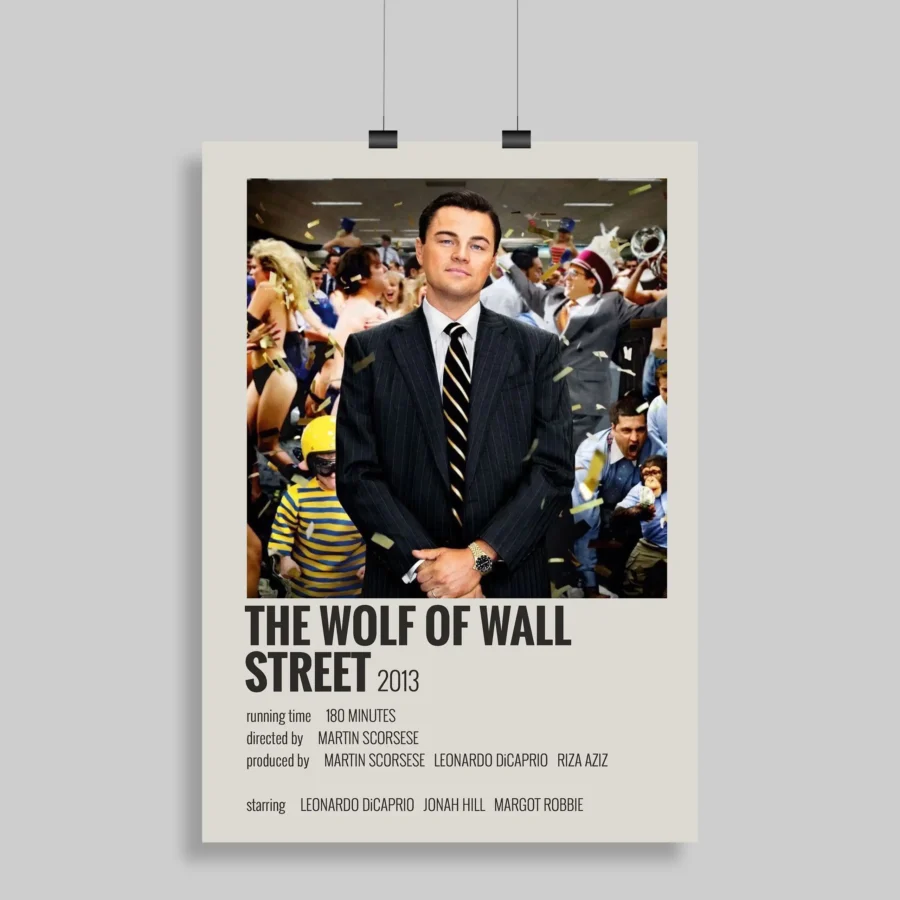 The Wolf of Wall Street Wall Poster