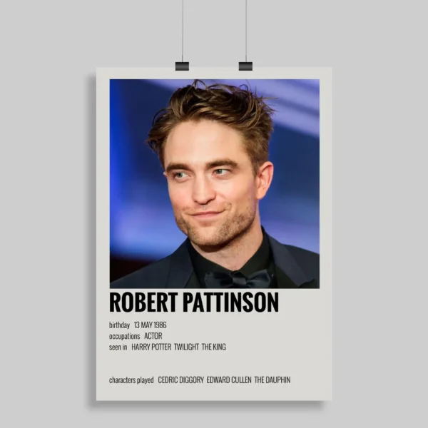 Robert Pattinson Wall Poster