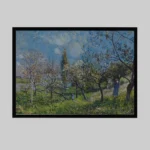 Orchard in Spring (1881) Wall Poster